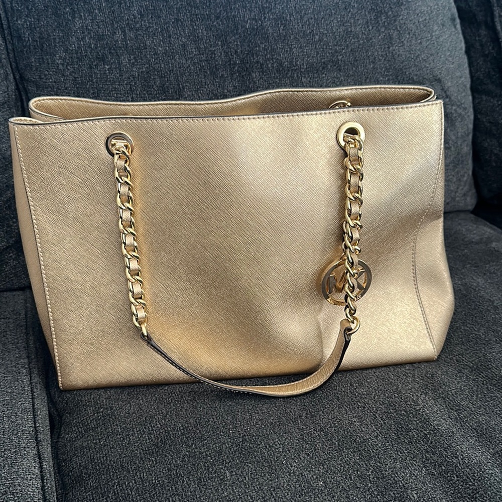 Michael Kors handbag gold